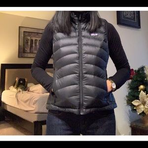Patagonia down vest black size S